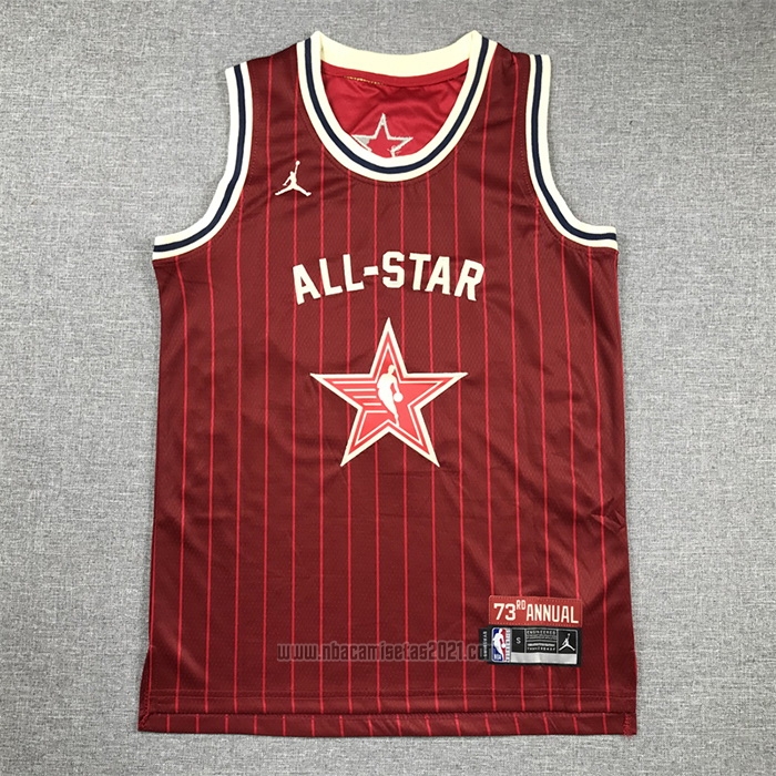 Camiseta Nino All Star 2024 Los Angeles Lakers LeBron James #23 Rojo
